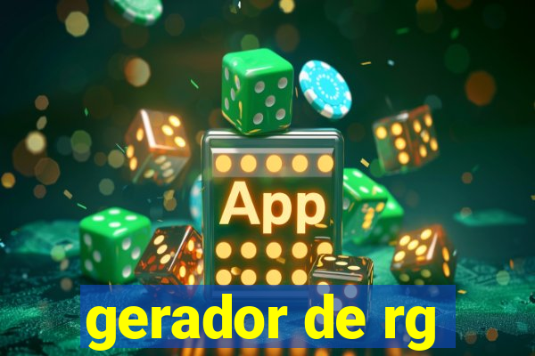 gerador de rg